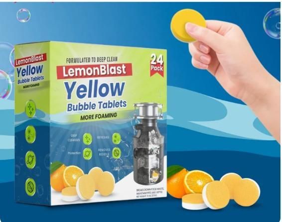 Lemon Blast Yellow Bubble Tablets| BUY 1 GET 1 FREE